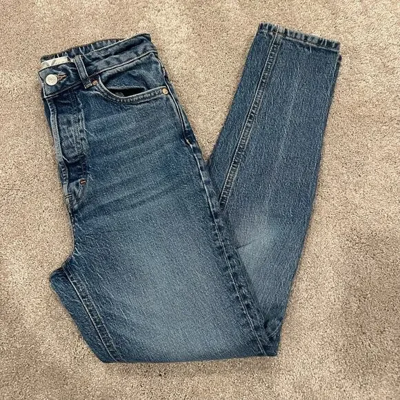 We The Free Women's High Waisted Skinny Leg Jeans Size 26 - Picture 1 of 10